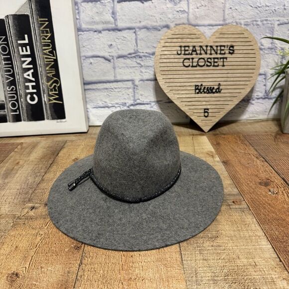 Nordstrom Wide Brim Wool Hat- One Size (Women’s) nwt main image 6